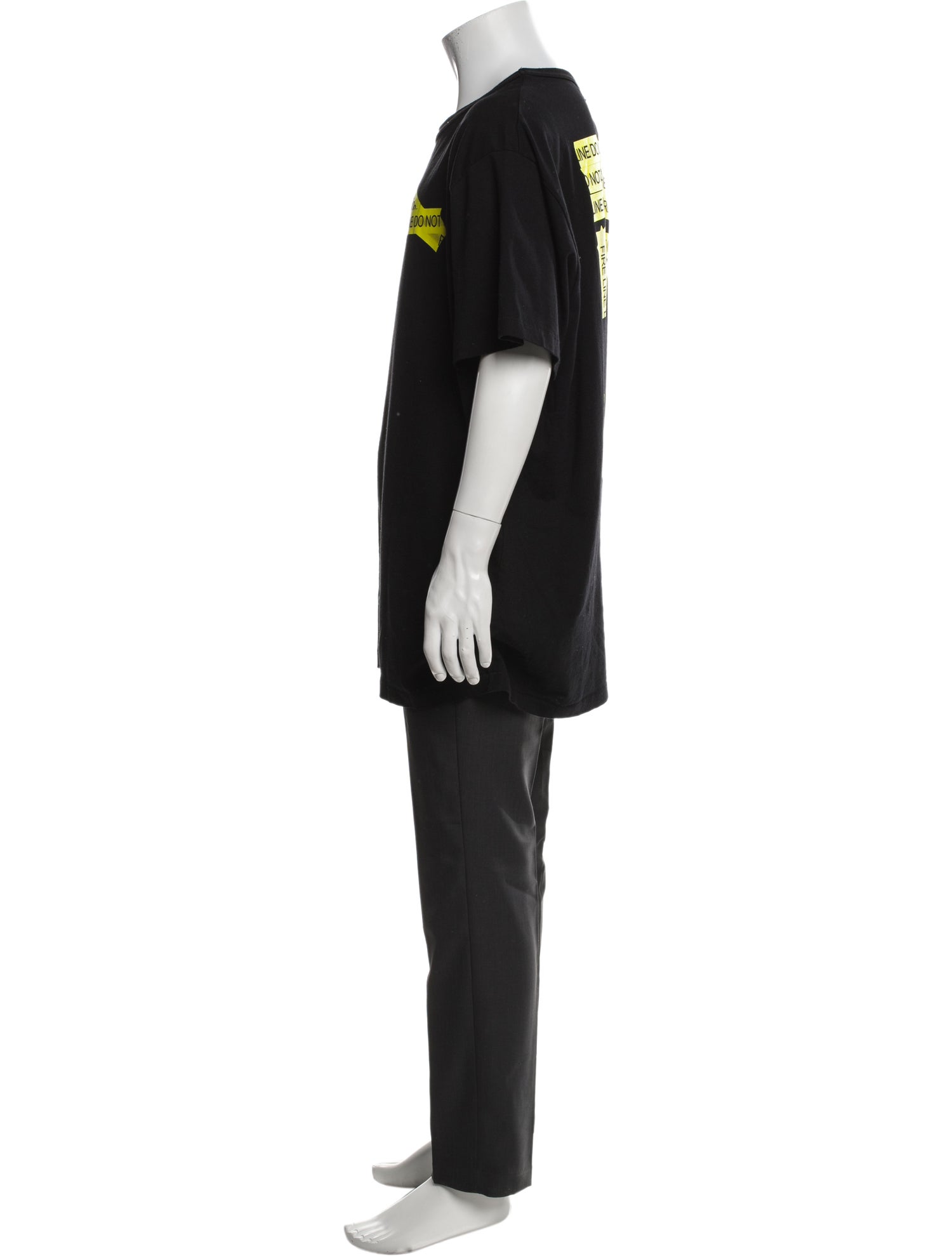 Off-White Graphic Print Crew Neck T-Shirt