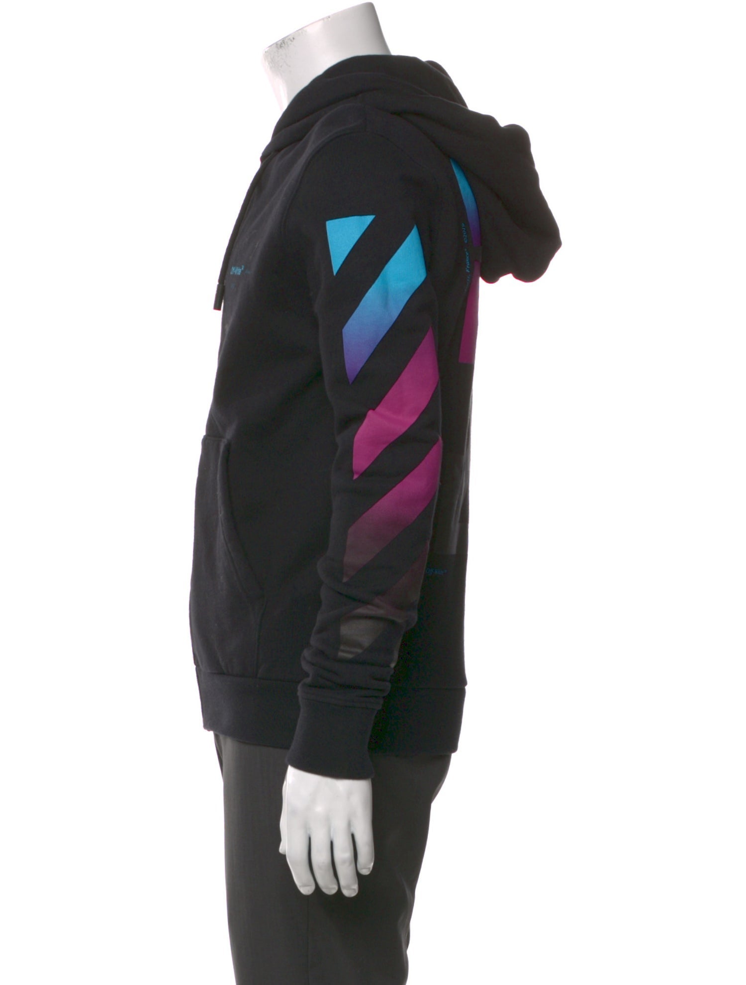 Off-White 2018 Gradient Arrows Hoodie