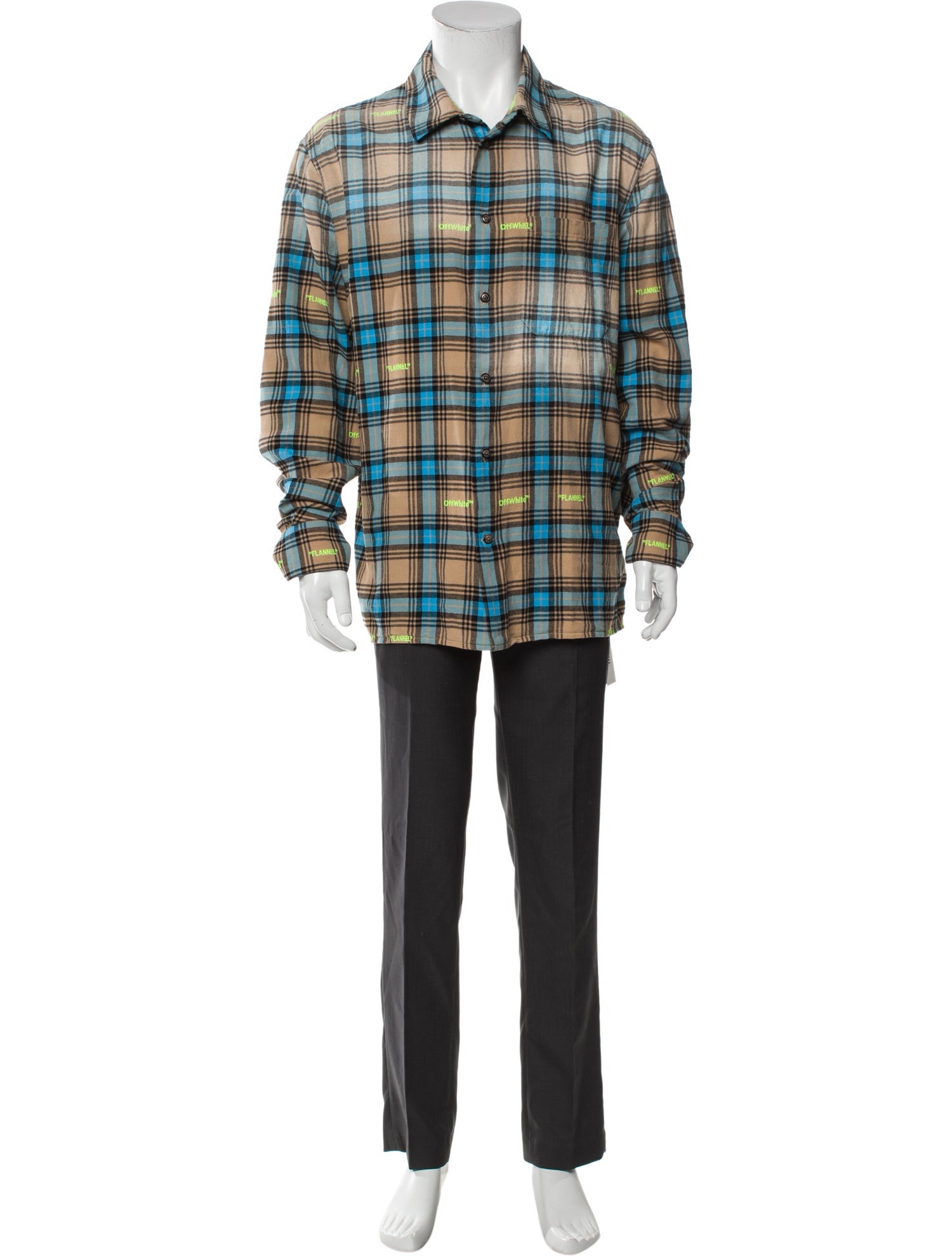 Off-White 2022 Flannel Shirt