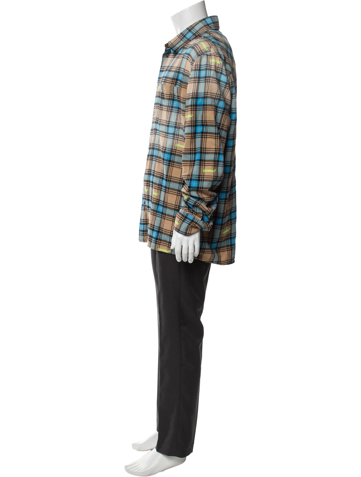 Off-White 2022 Flannel Shirt