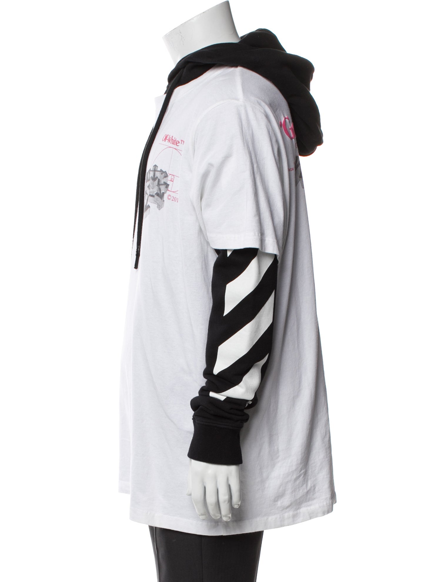 Off-White 2020 Signature Logo Hoodie