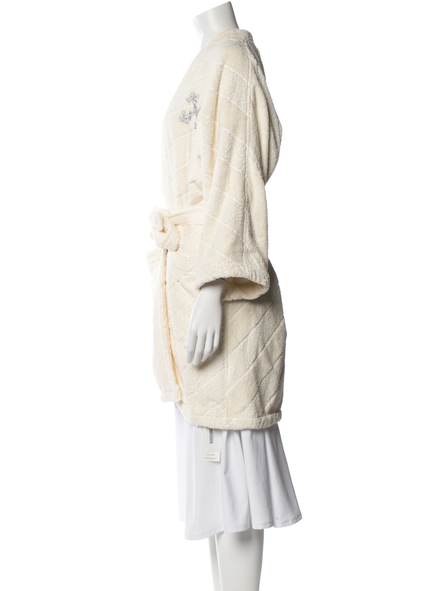 Off-White Diagonals Robe