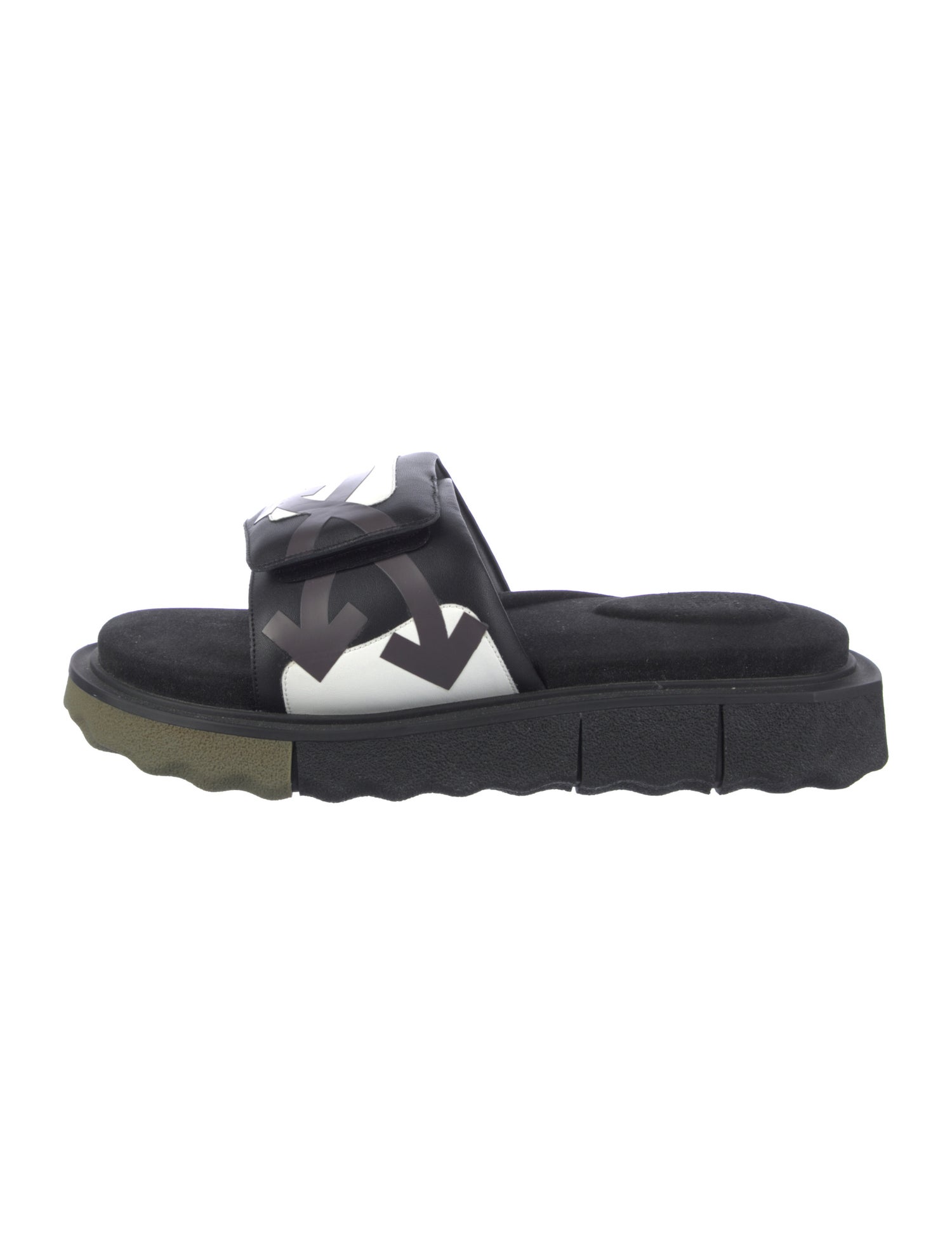 Off-White Sponge Slides Leather Slides