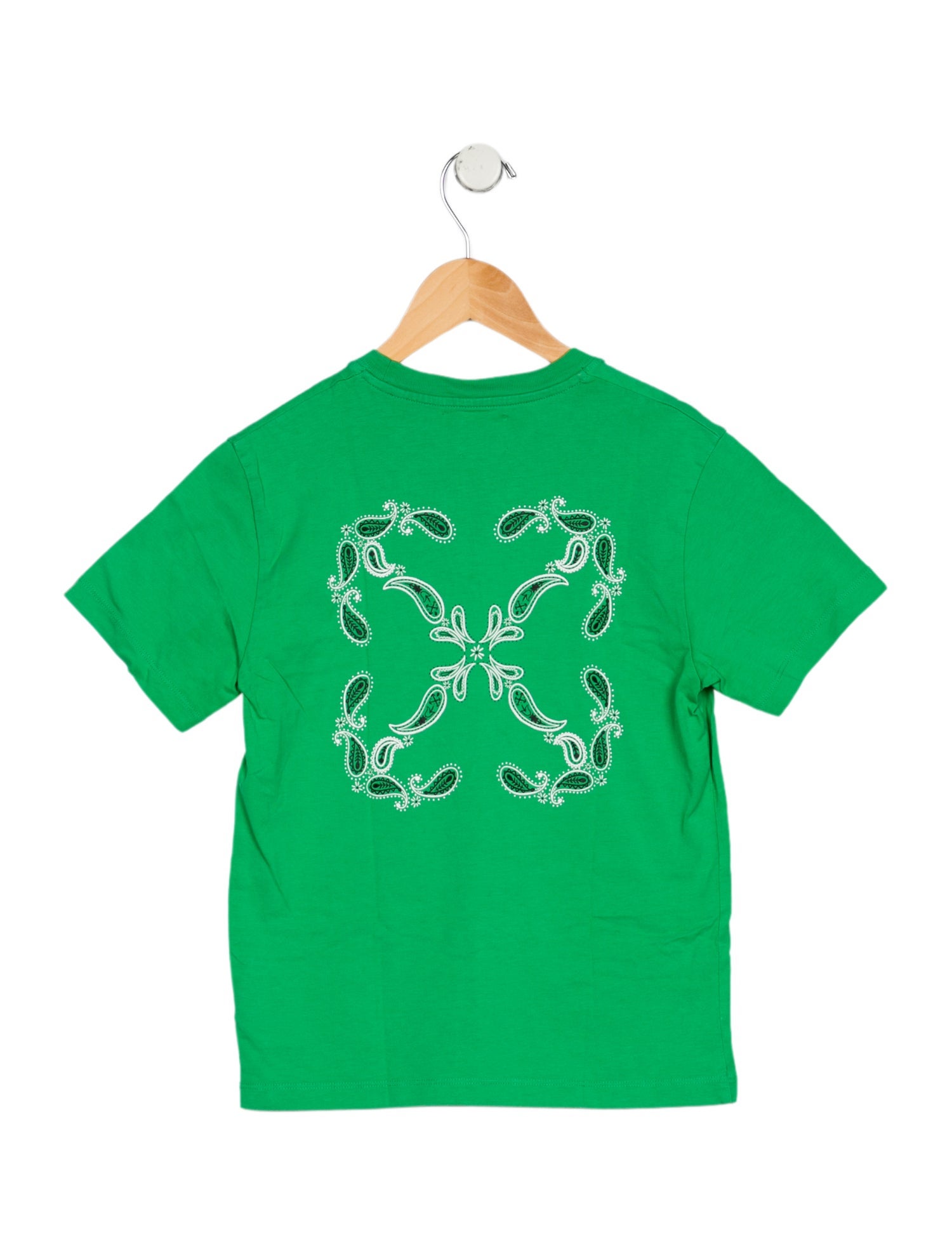 Off-White Boys' Bandana Logo T-Shirt