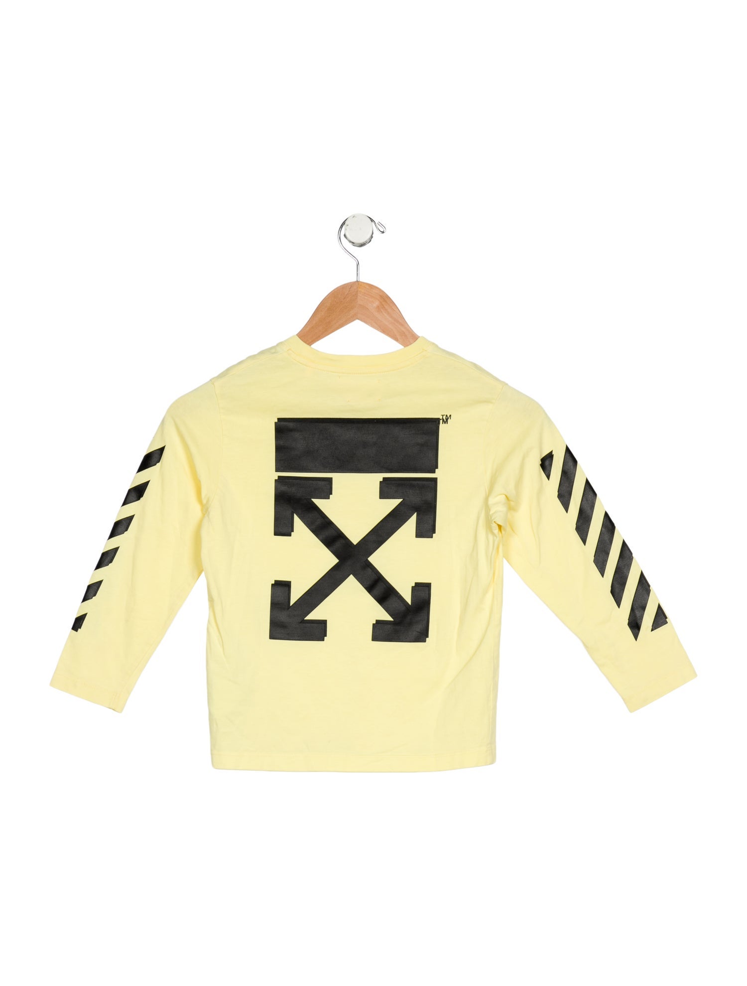 Off-White Diagonal Long Sleeve T-Shirt