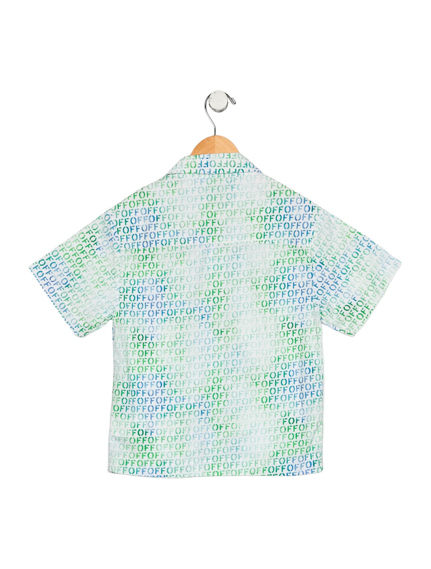 Off-White Boys' Logo Casual Short Sleeve T-Shirt