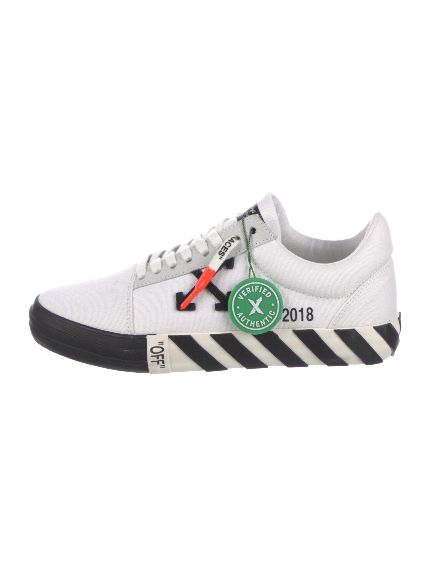 Off-White Vulcanized Athletic Sneakers