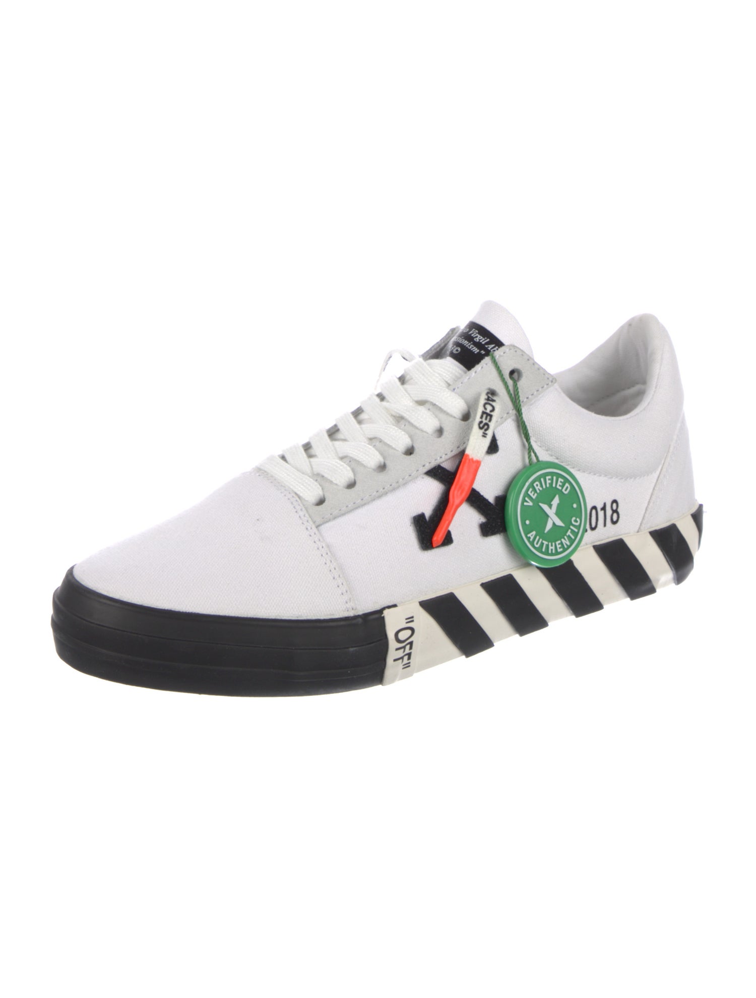 Off-White Vulcanized Athletic Sneakers