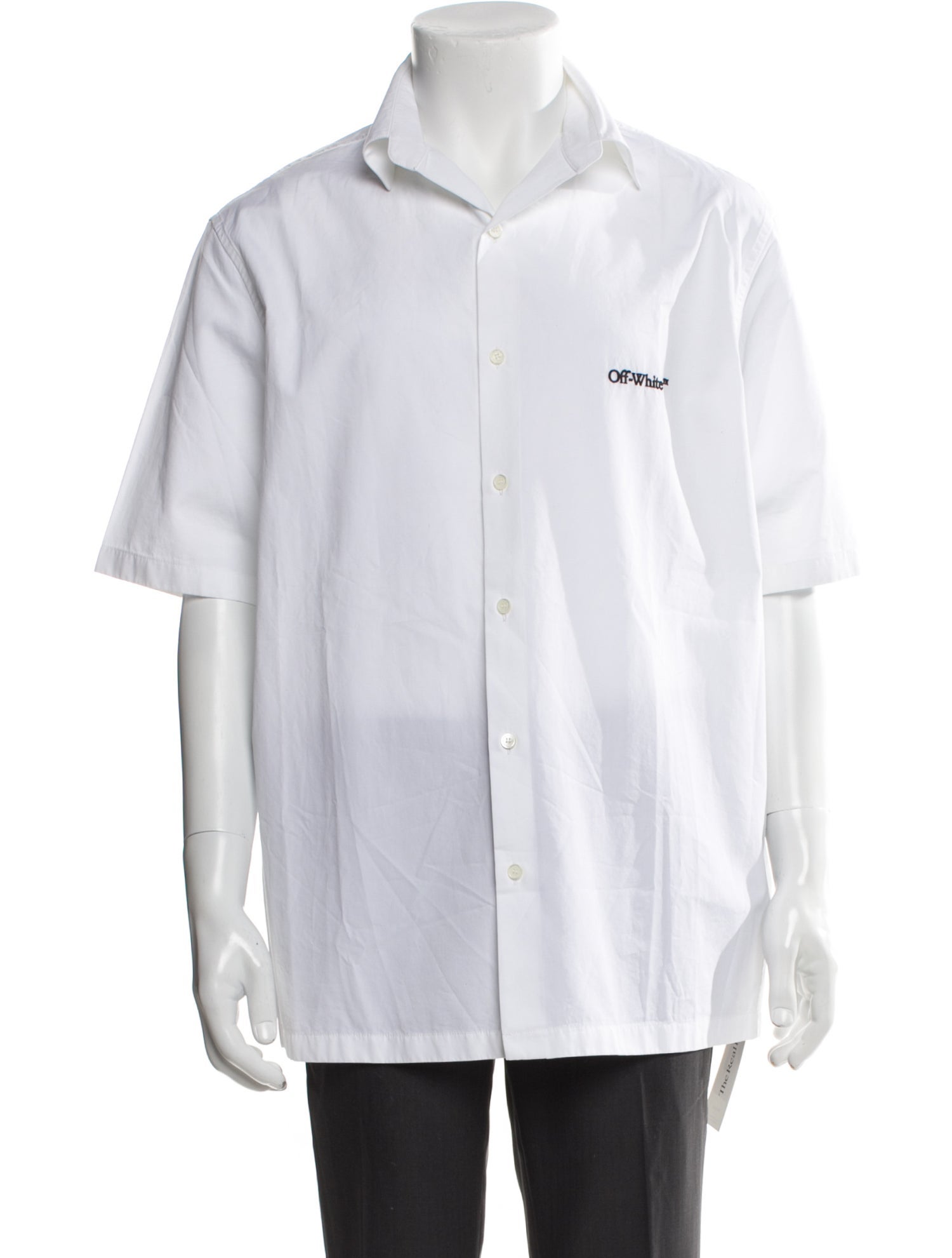Off-White Short Sleeve Shirt