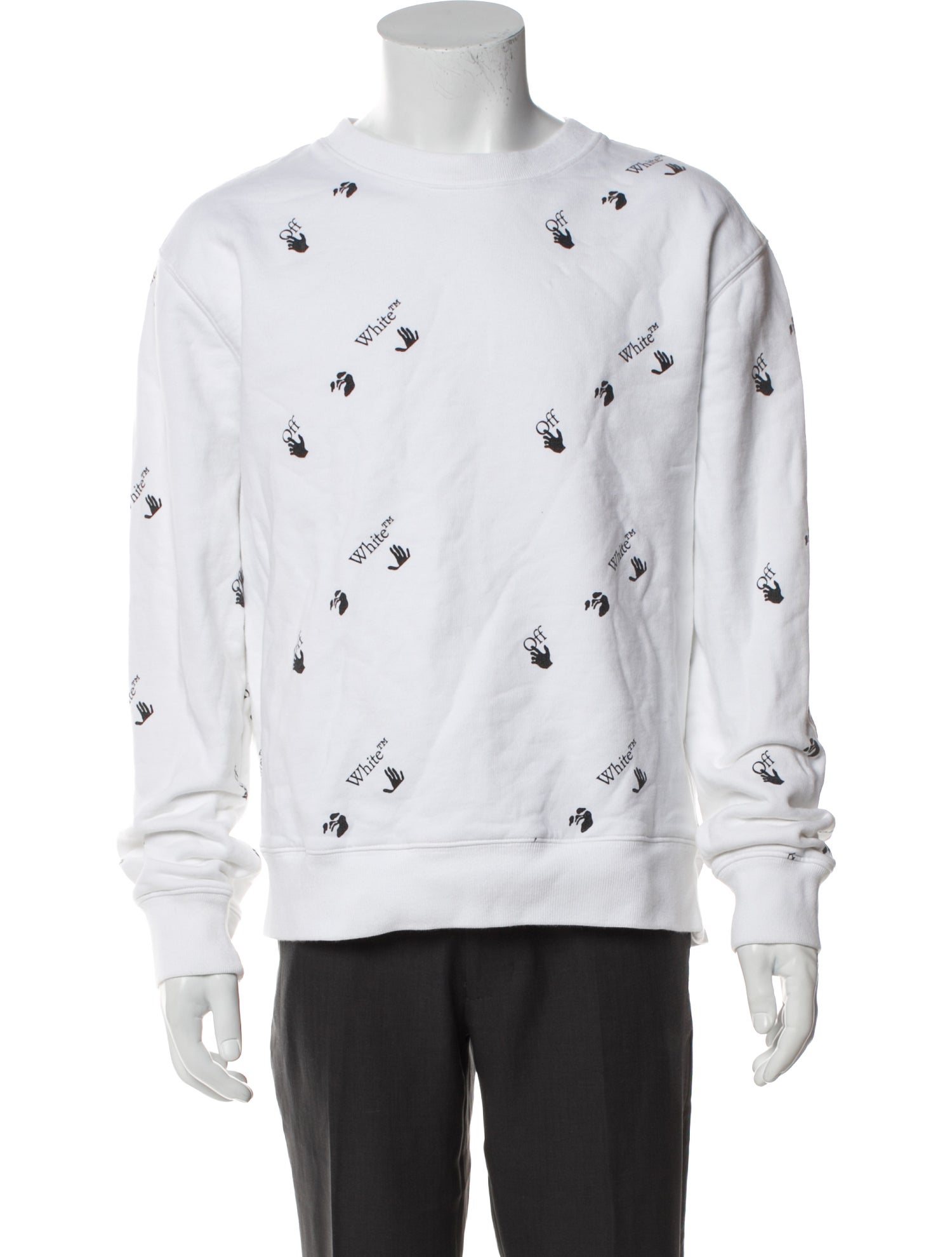 Off-White 2021 Printed Sweatshirt