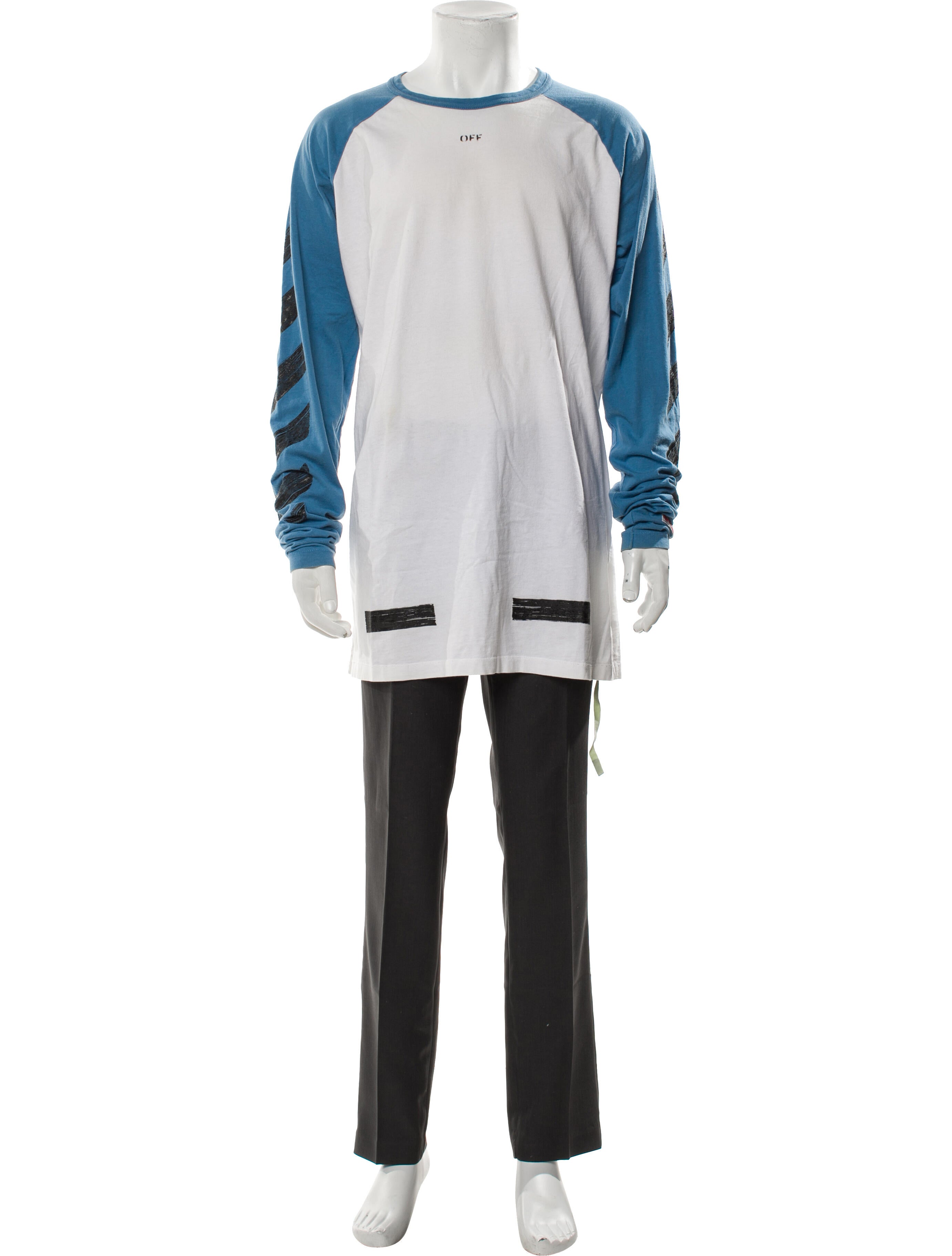 Off-White 2017 Signature Logo Henley
