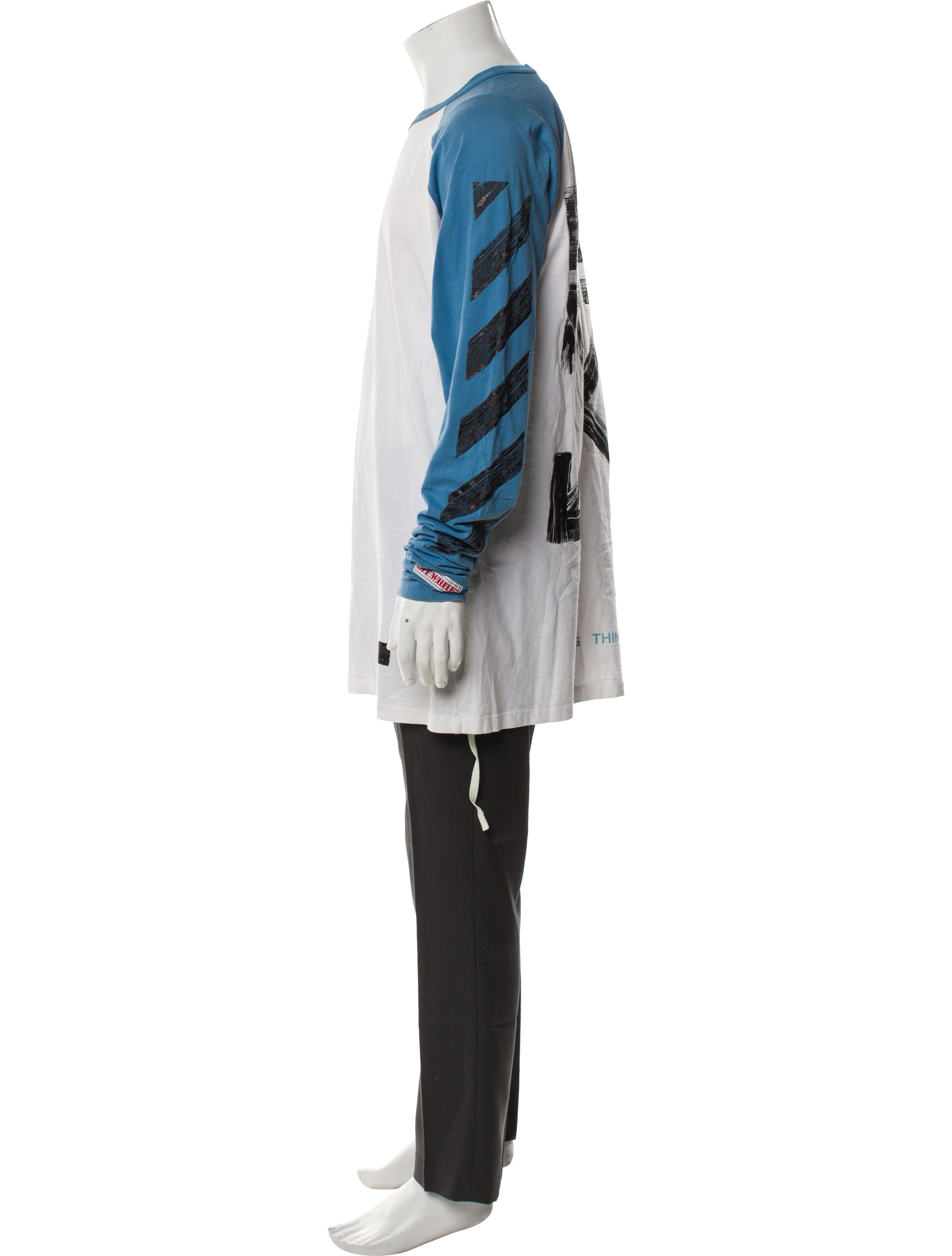 Off-White 2017 Signature Logo Henley