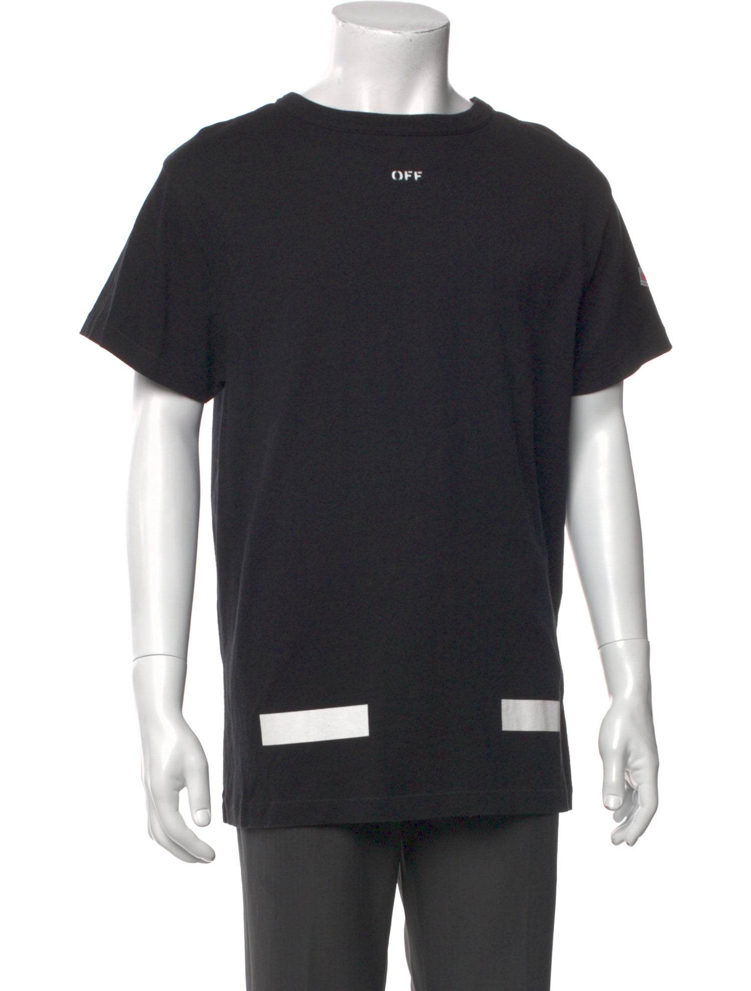 Off-White Graphic Print Crew Neck T-Shirt