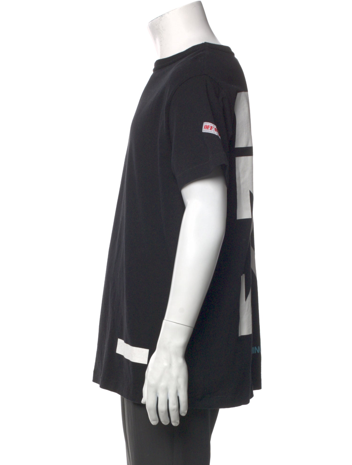 Off-White Graphic Print Crew Neck T-Shirt