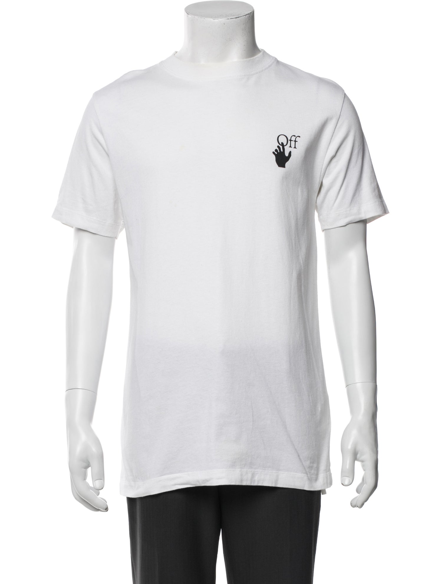 Off-White Graphic Print Crew Neck T-Shirt