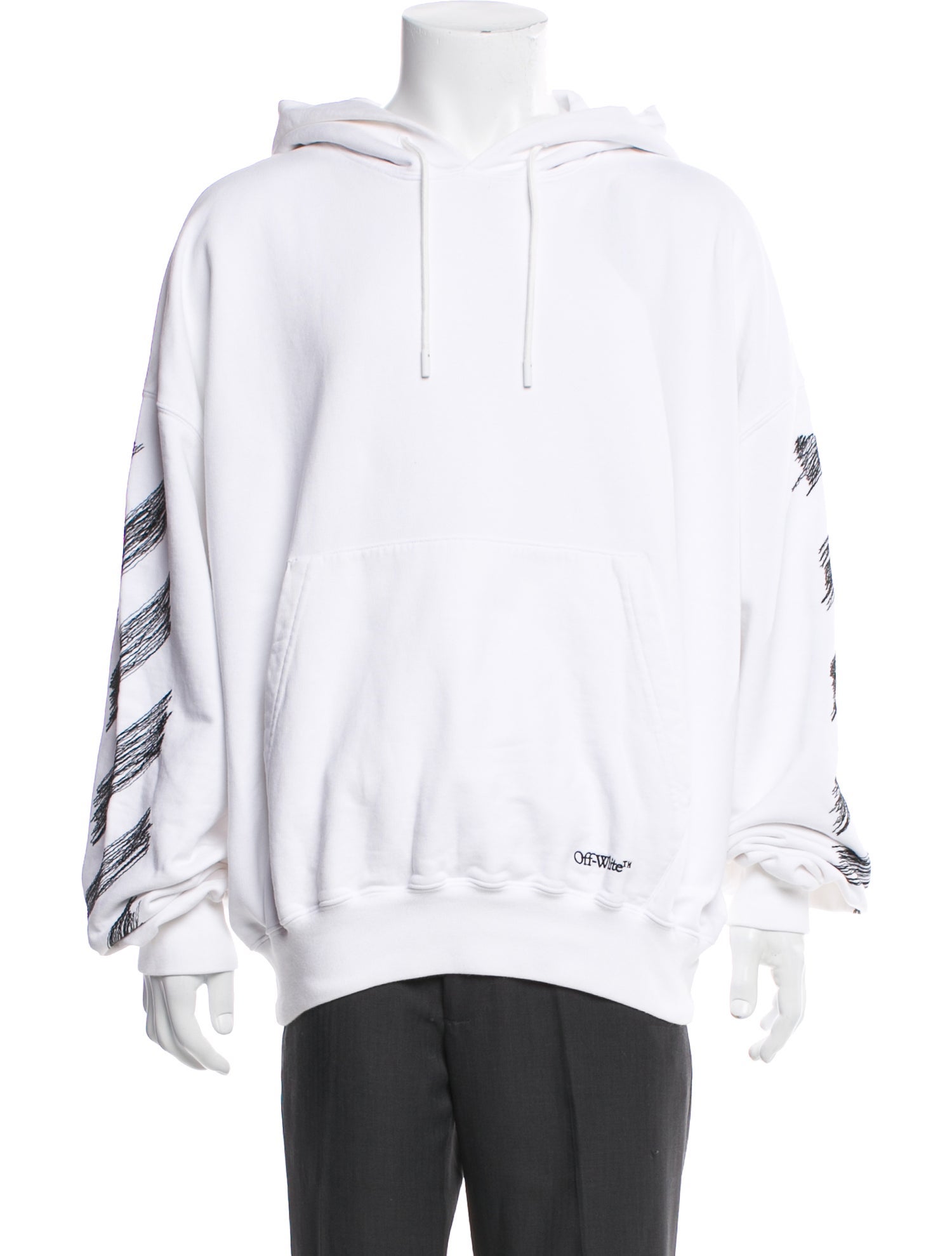 Off-White 2023 Graphic Print Hoodie