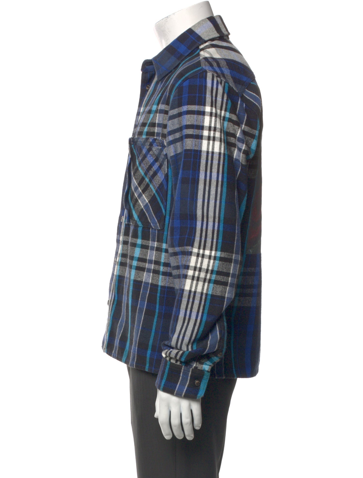 Off-White 2019 Plaid Print Shirt