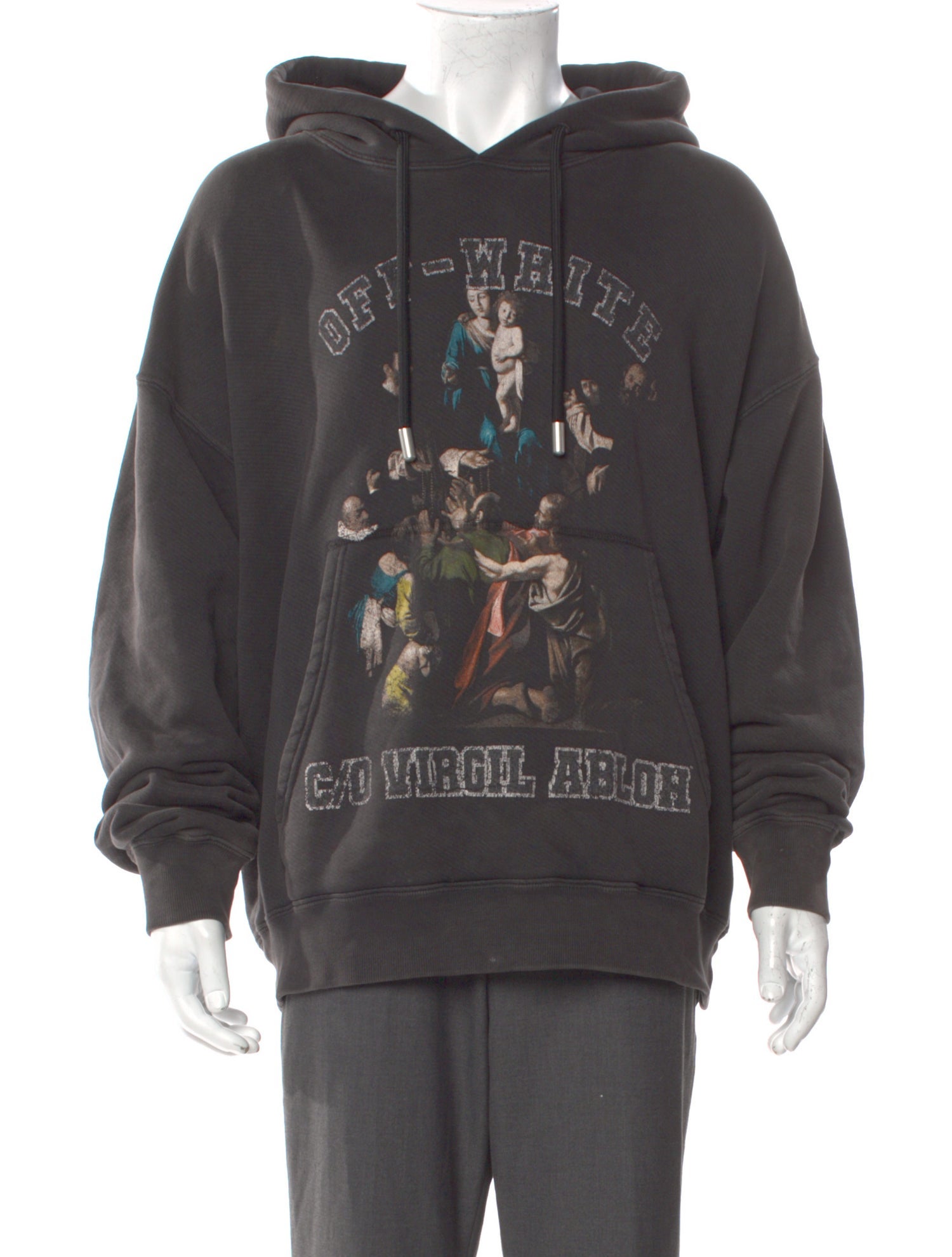 Off-White 2024 Graphic Print Hoodie