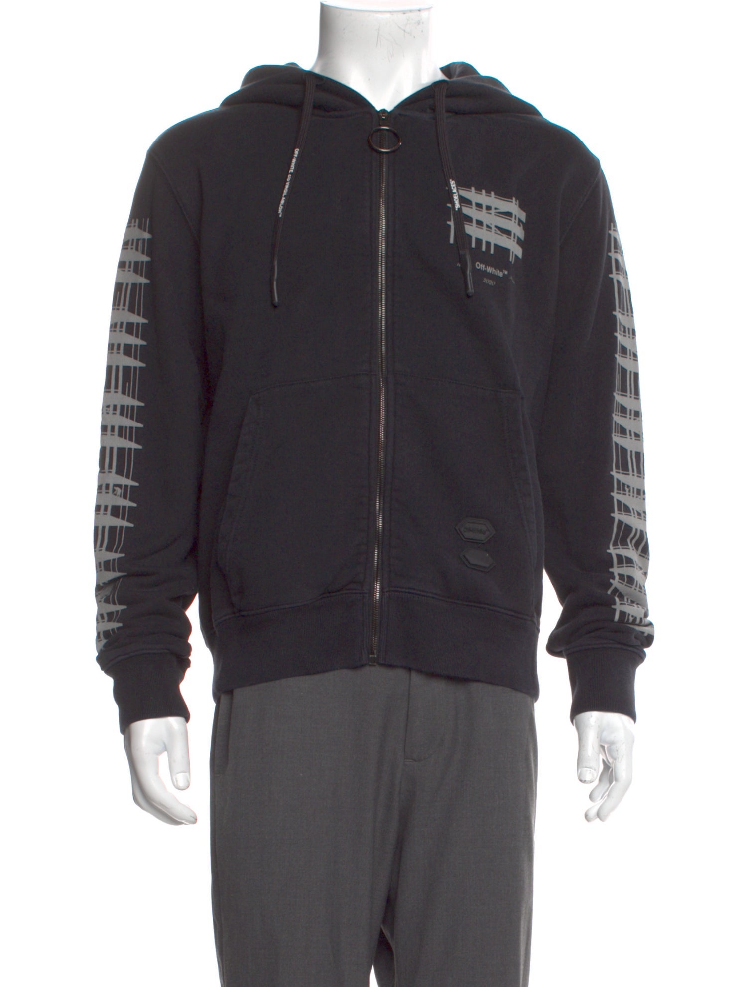 Off-White 2019 Graphic Print Hoodie