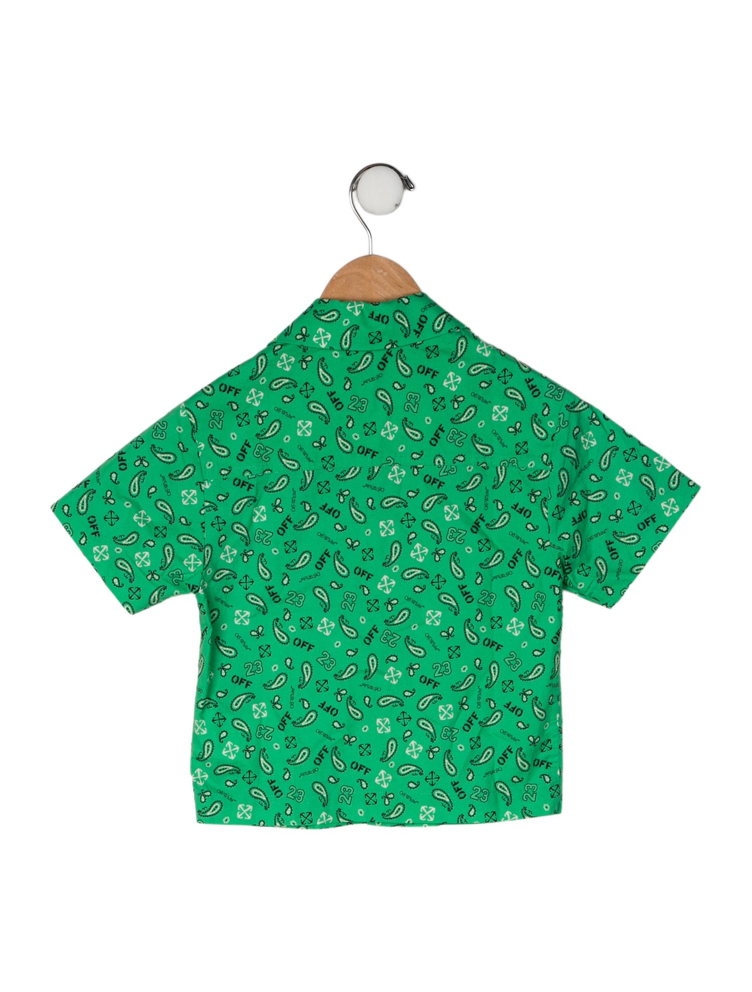 Off-White Bandana Print Short Sleeve