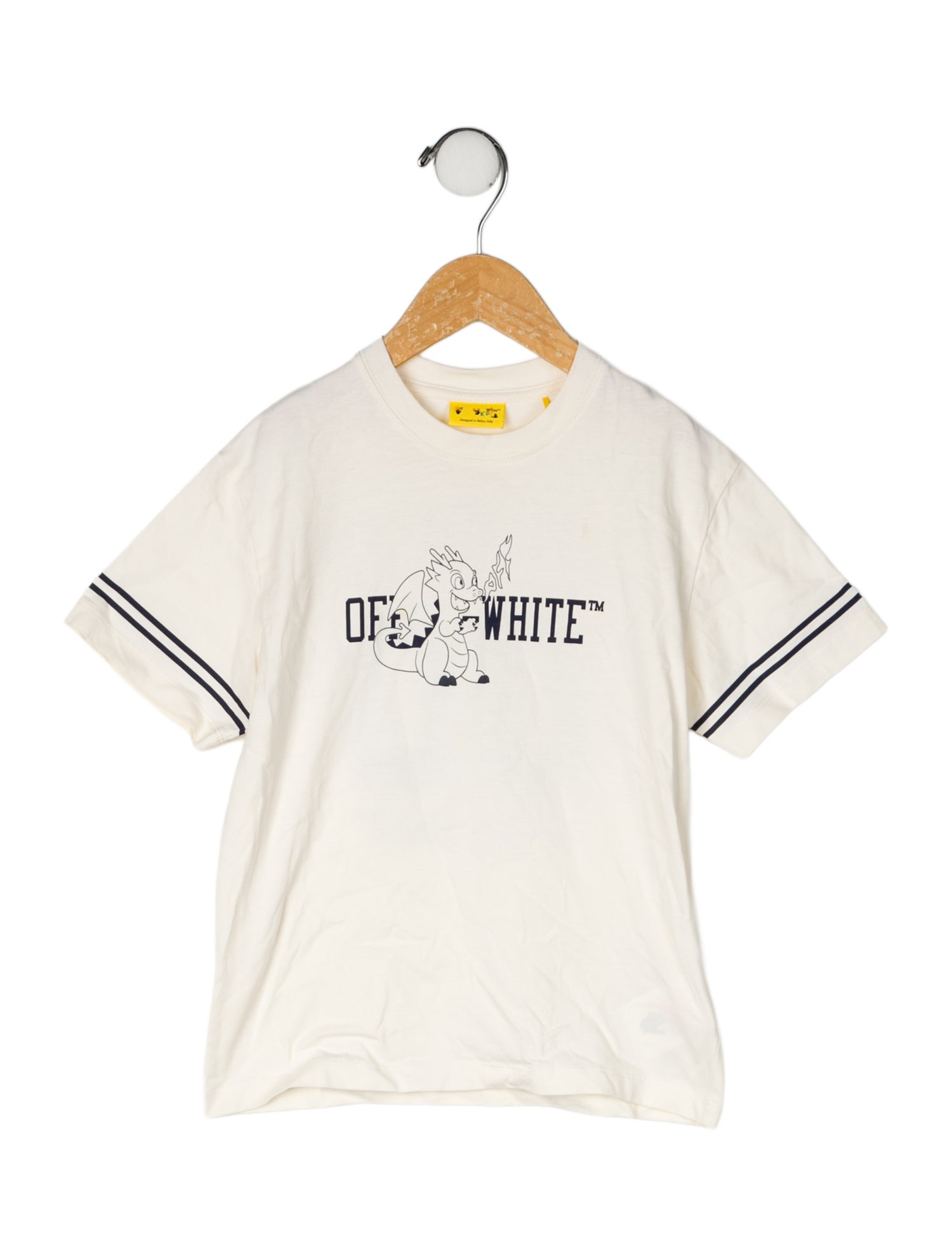 Off-White Characters College Print T-Shirt
