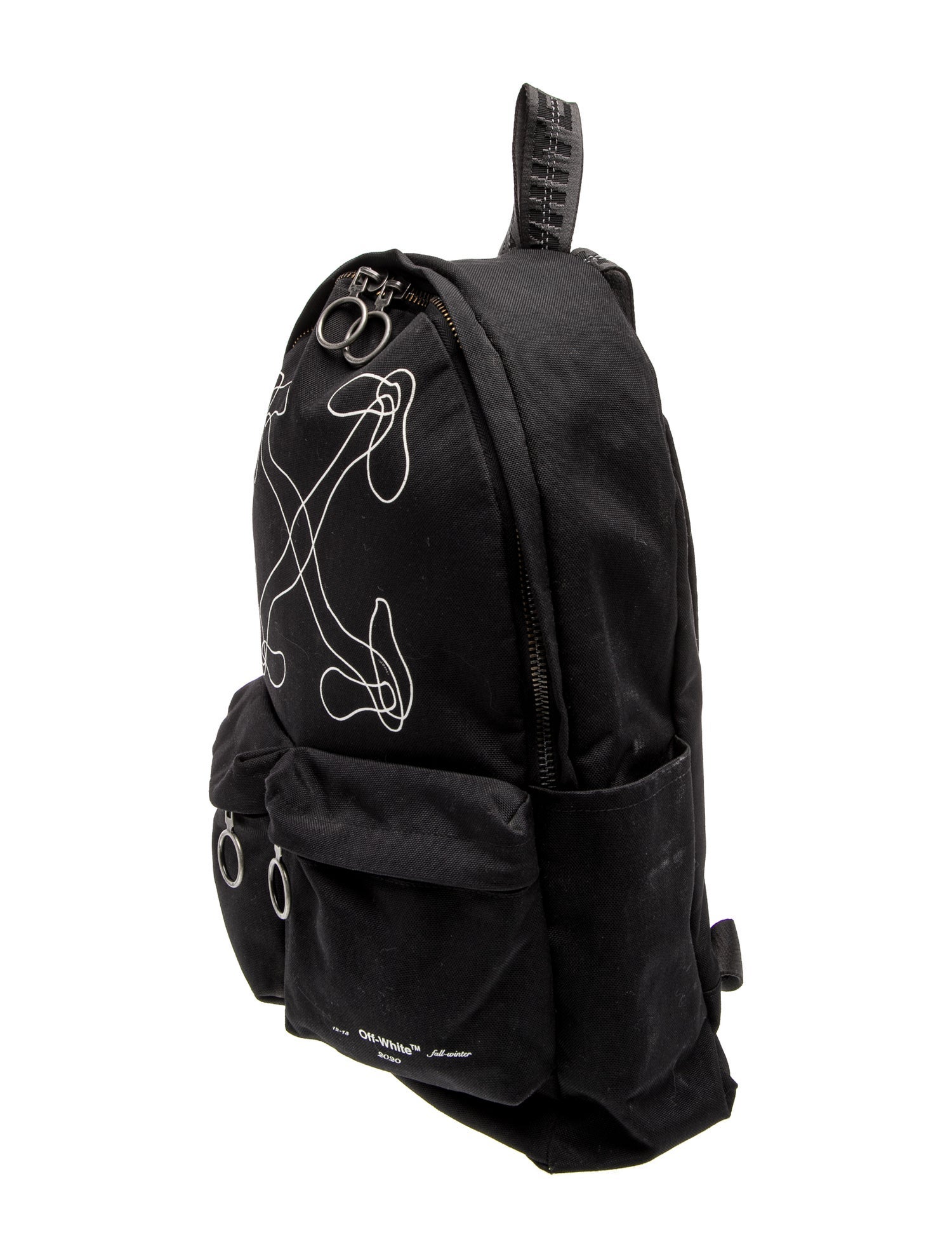 Off-White Canvas Arrow