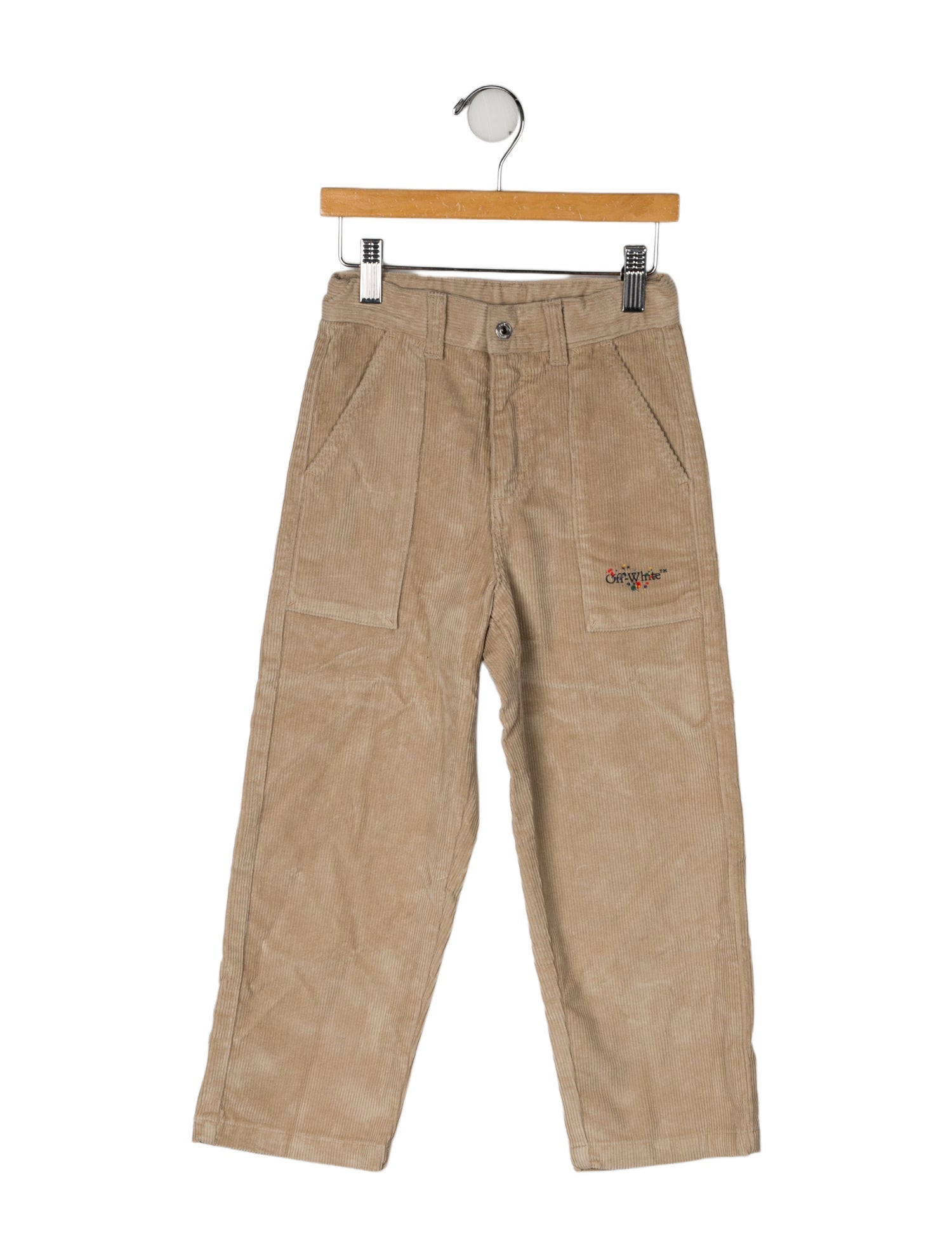 Off-White Diagonal Splat Corduroy Logo Pants