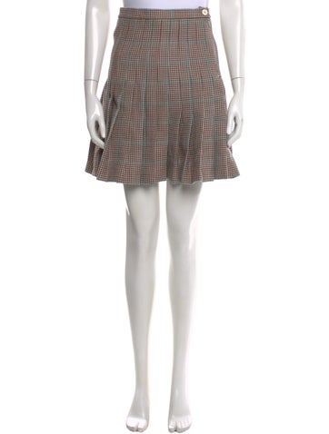 Pre-owned Off-white 2019 Mini Skirt In Brown