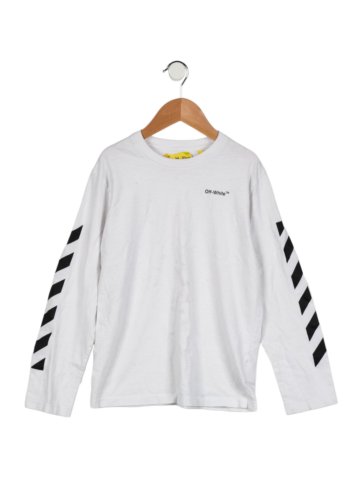 Off-White Boys long sleeve graphic t shirt