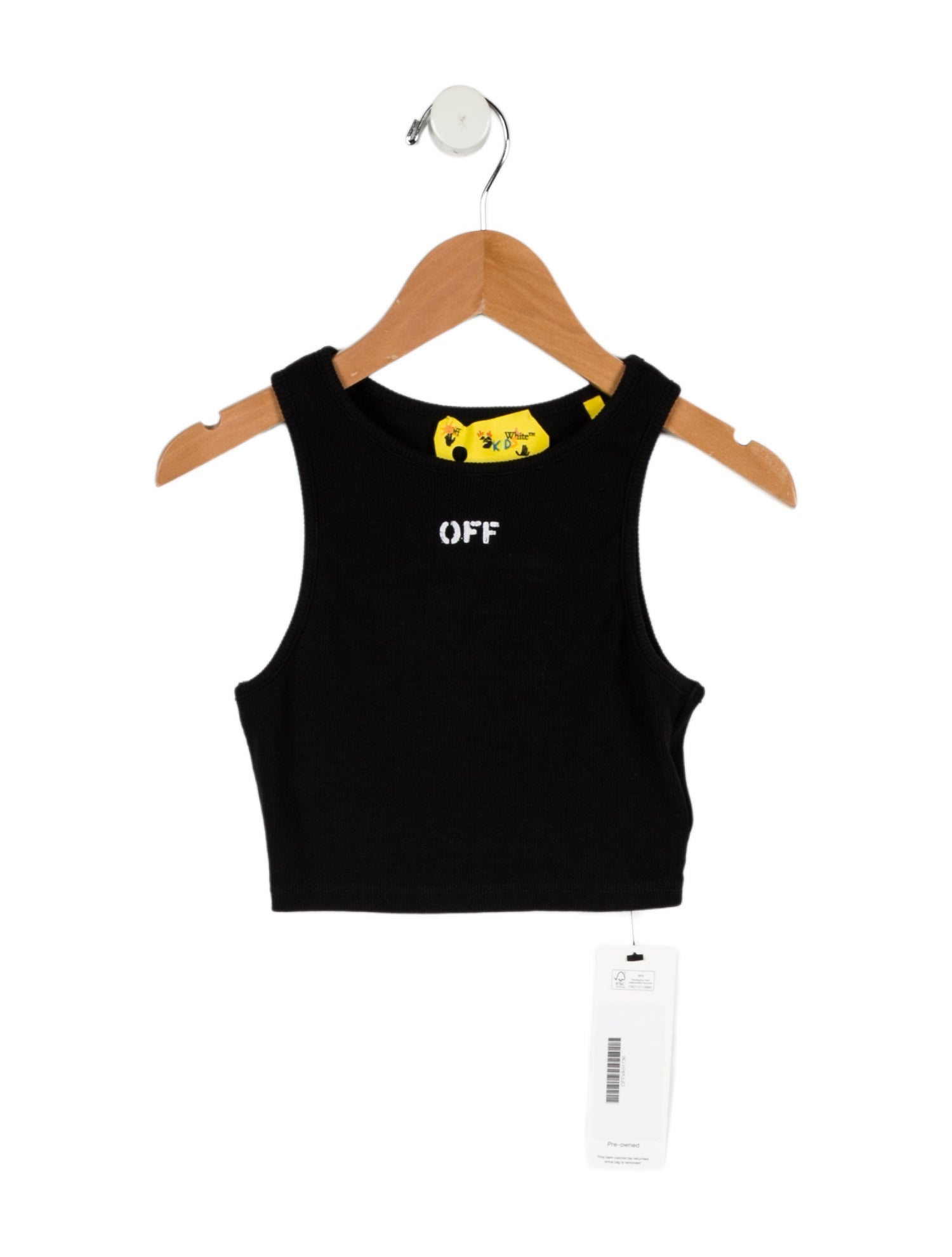 Off-White Sleeveless Top