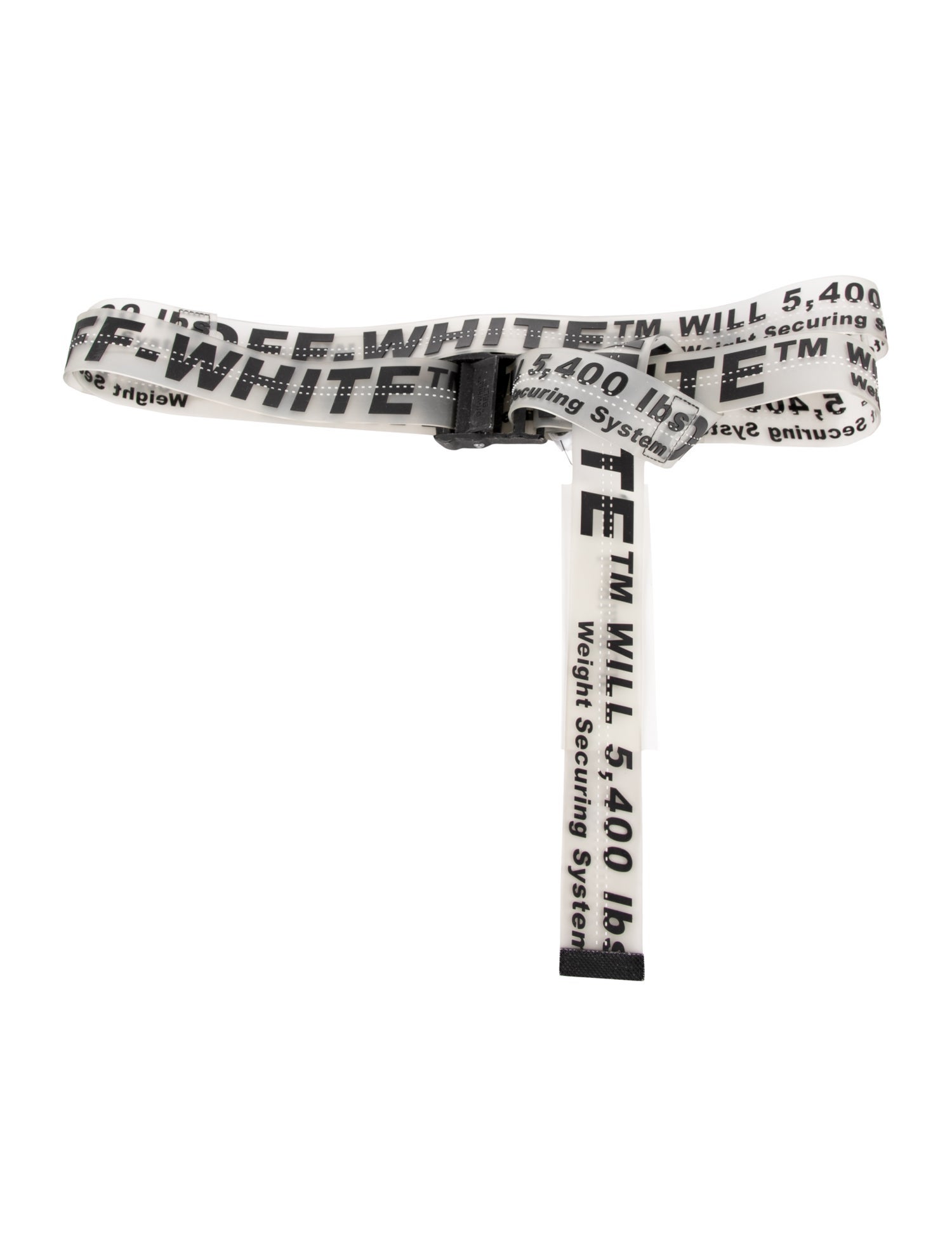 Off-White PVC Belt