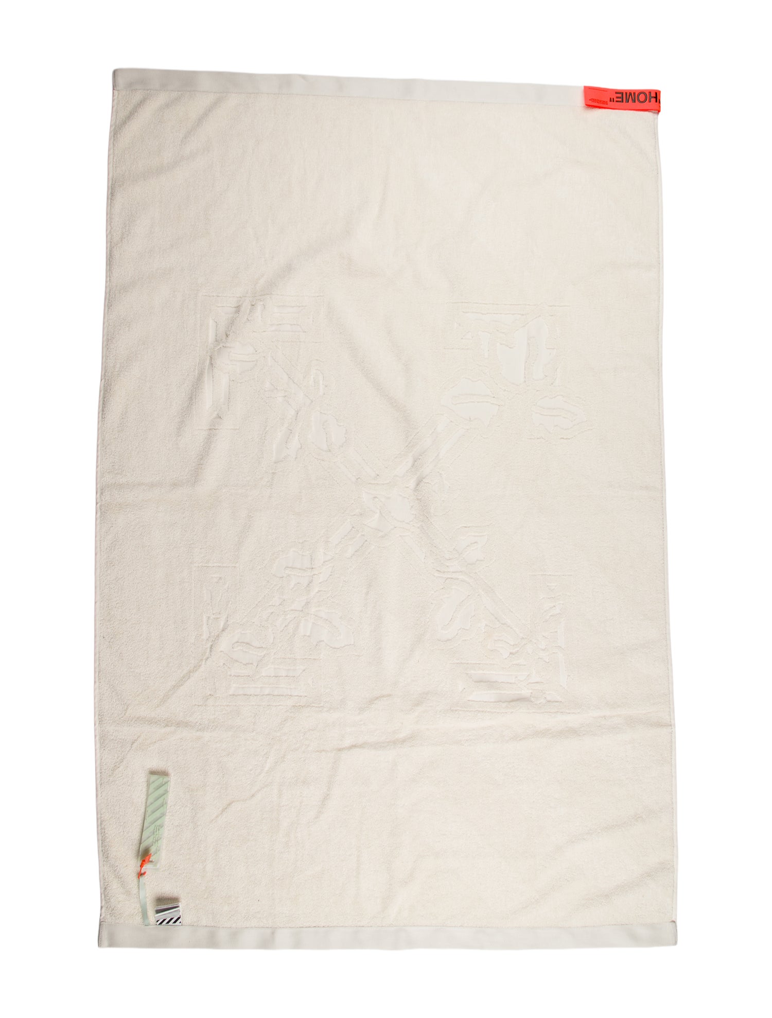 Off-White Arrow Leaves Bath Sheet