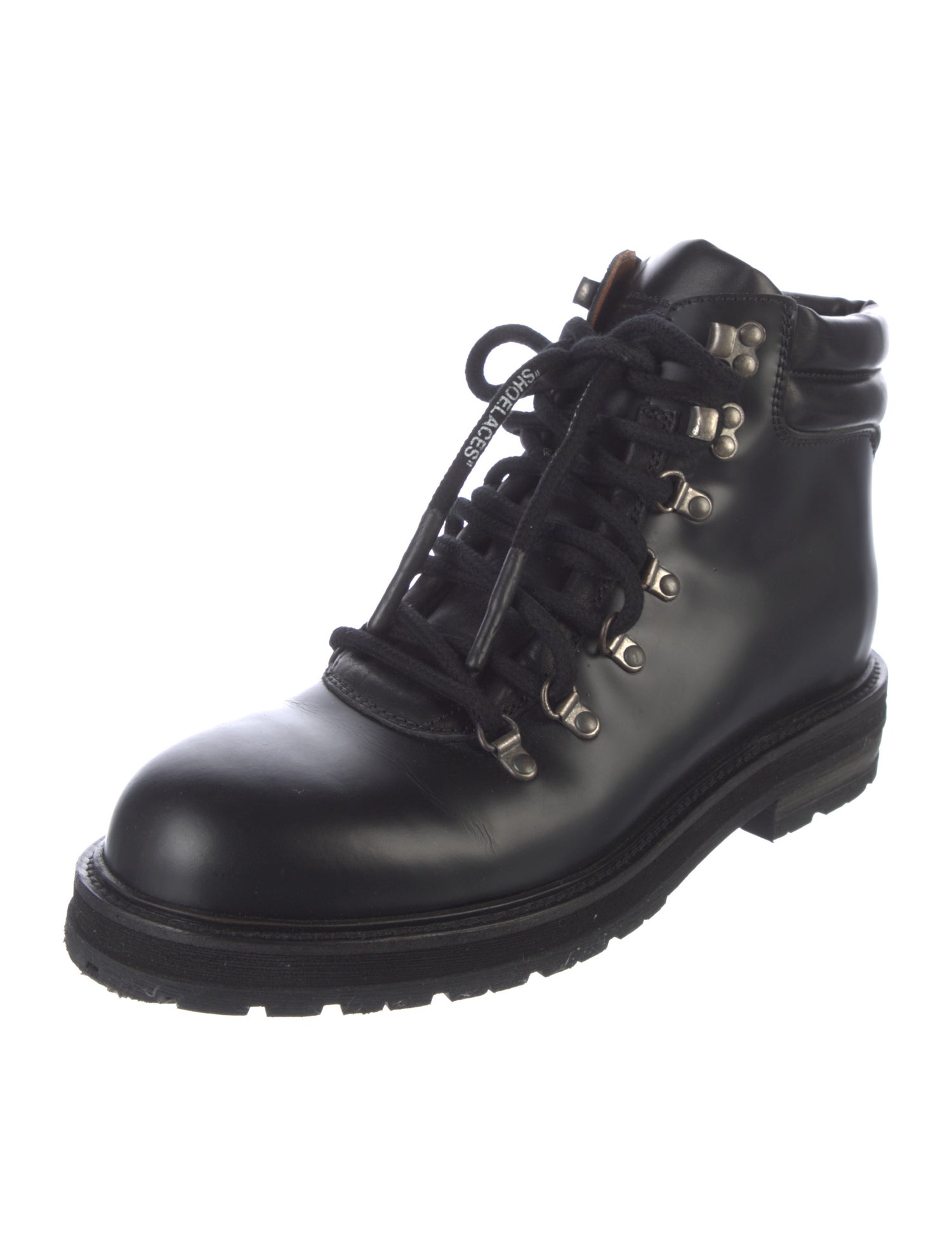 Off-White 2023 Sponge Laceup Boot Hiking Boots