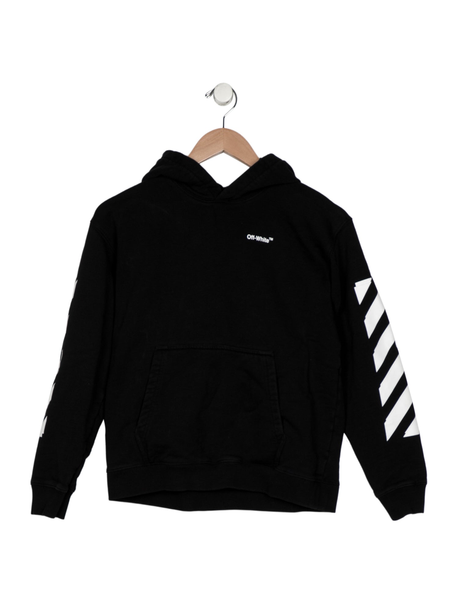 Off-White Boys' Woven Flat Front Hoodie