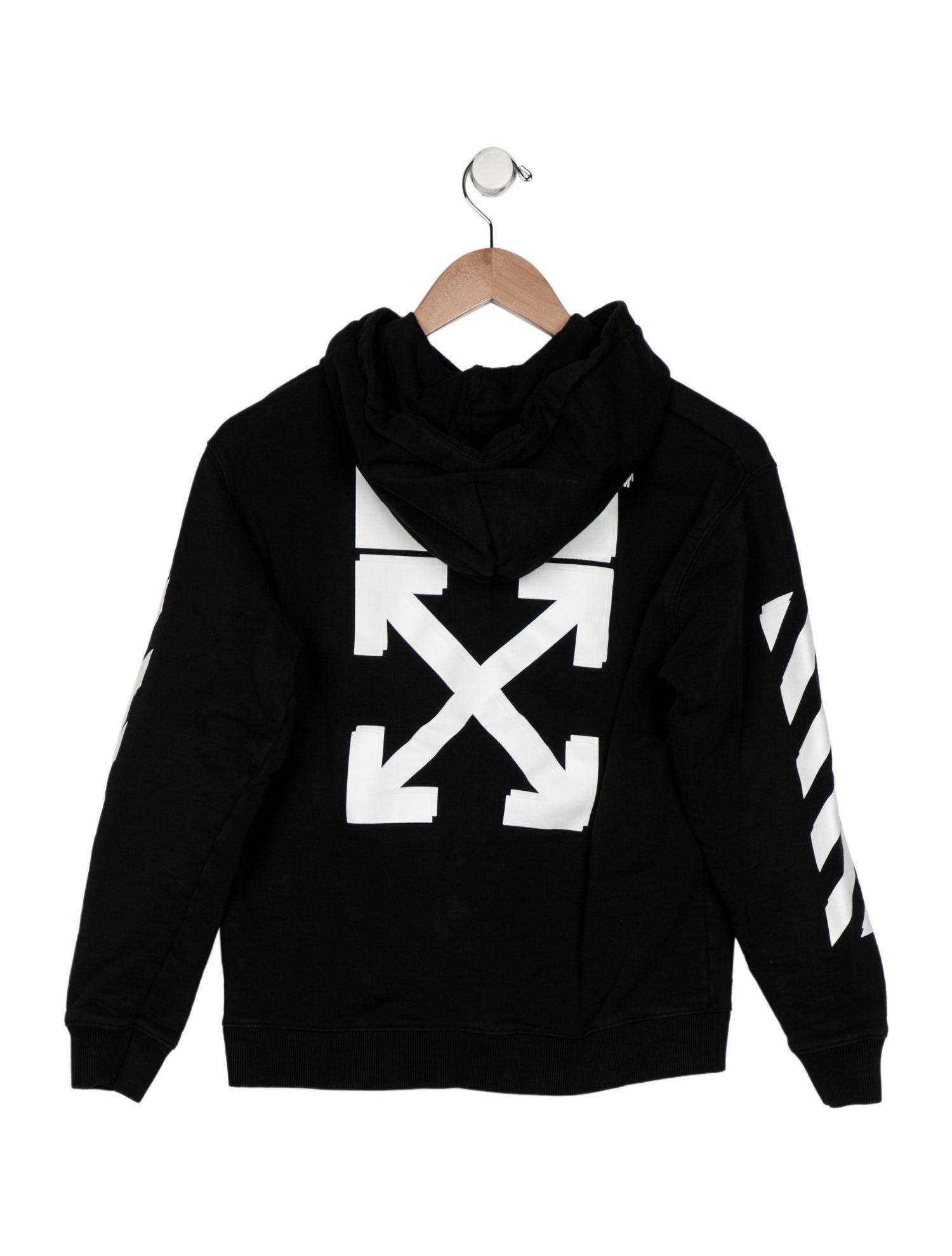 Off-White Boys' Woven Flat Front Hoodie