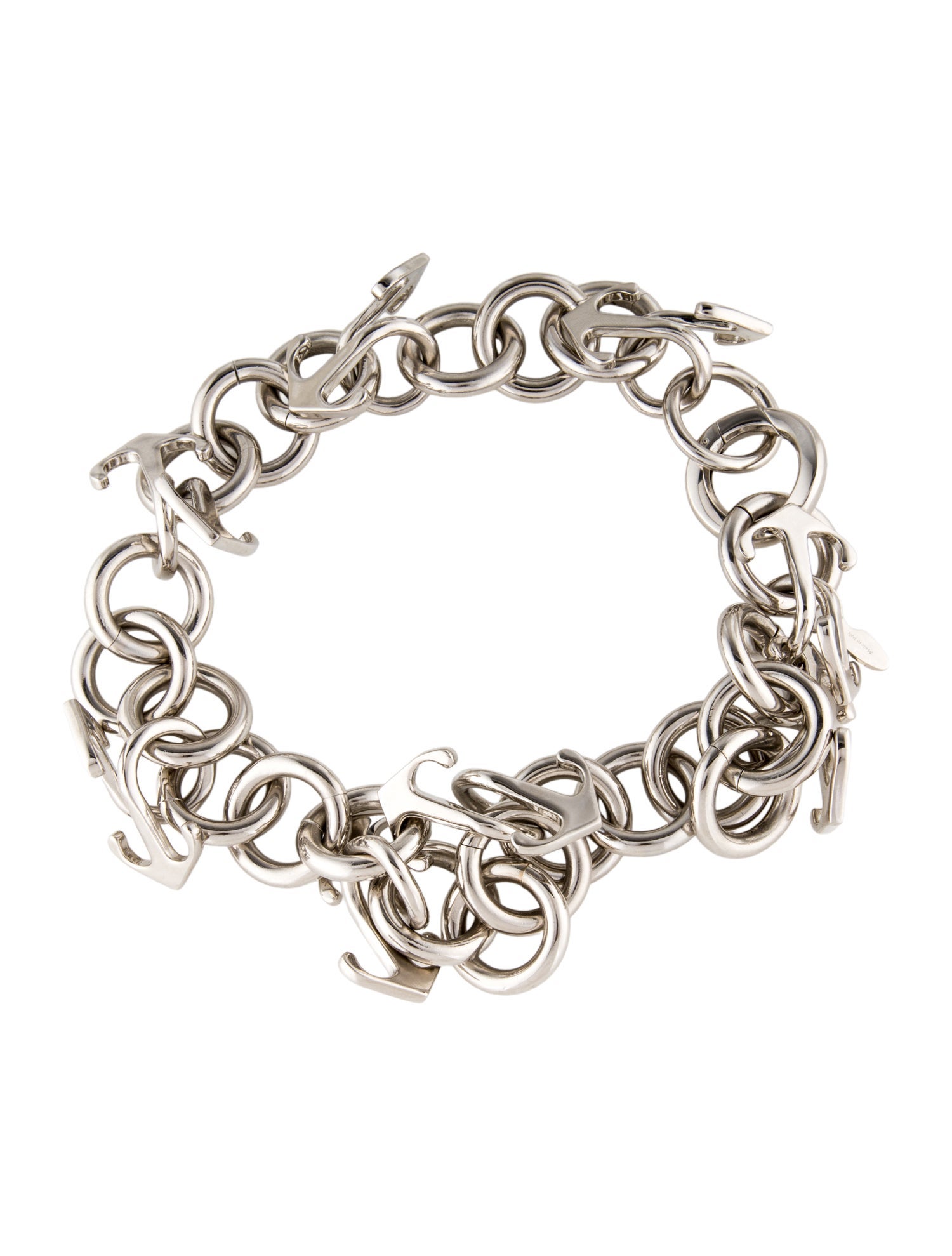 Off-White MIxed Chain Necklace