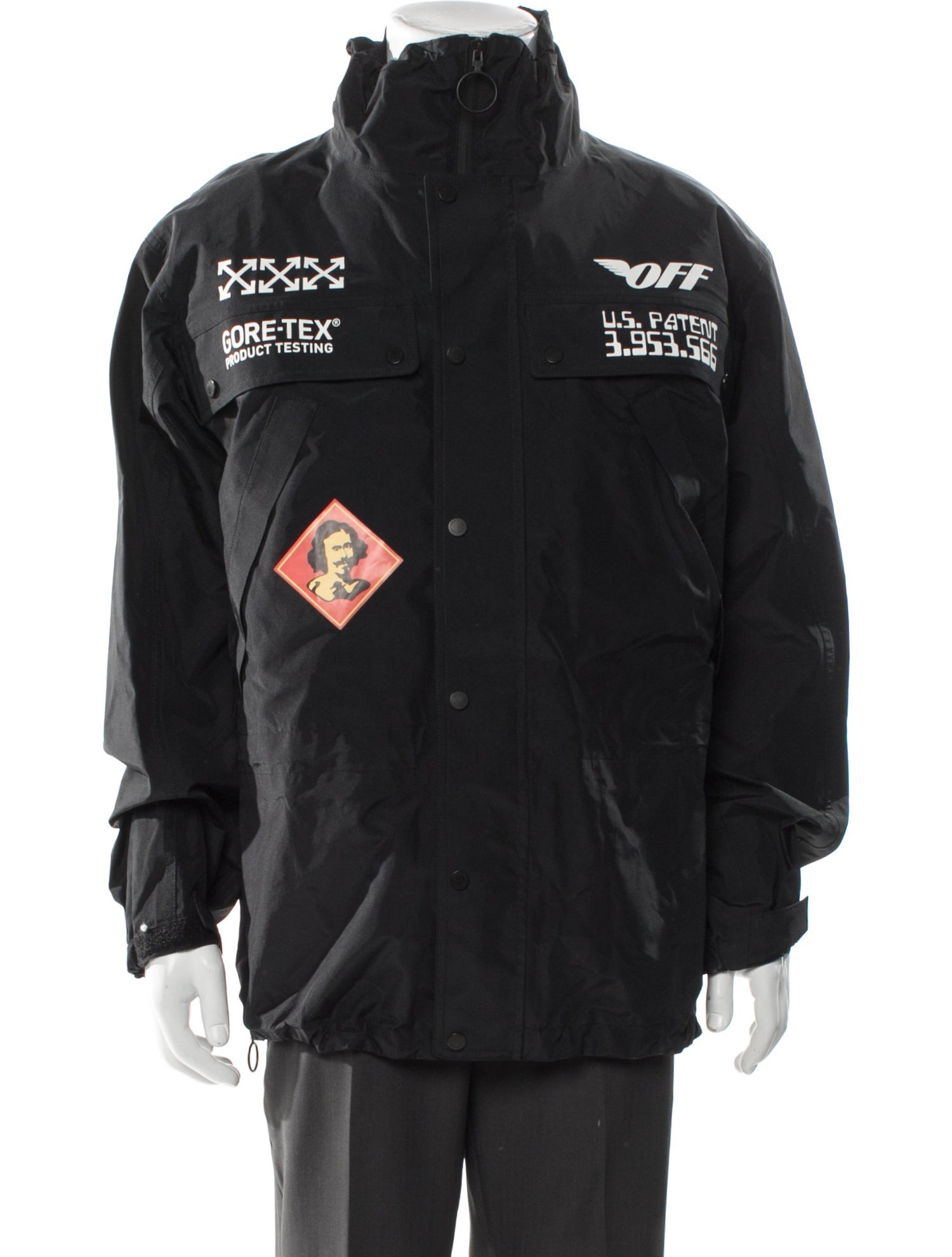 Off-White 2018 Graphic Print Parka