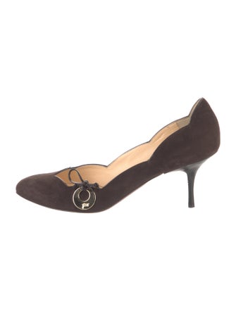 O Jour Suede D'Orsay Pumps