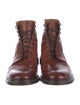 O'Keeffe Leather Lace-Up Boots