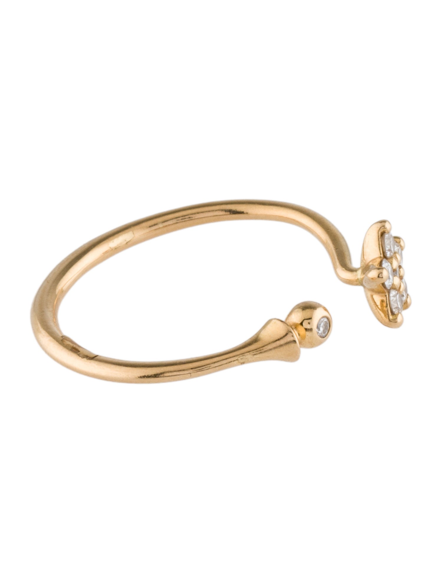 Ole Lynggaard Copenhagen 18K Diamond Shooting Stars Ring