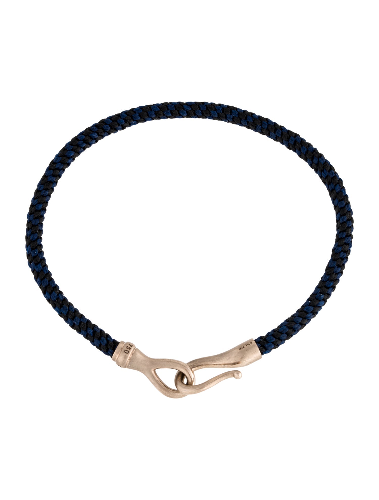 Ole Lynggaard Copenhagen 18K Woven Nylon Life Bracelet