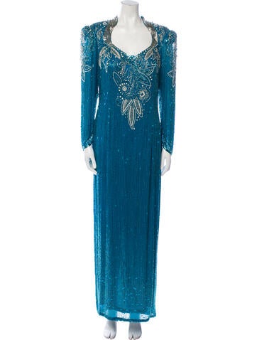 Oleg Cassini Dresses Vintage Long Dress US 14 | XL