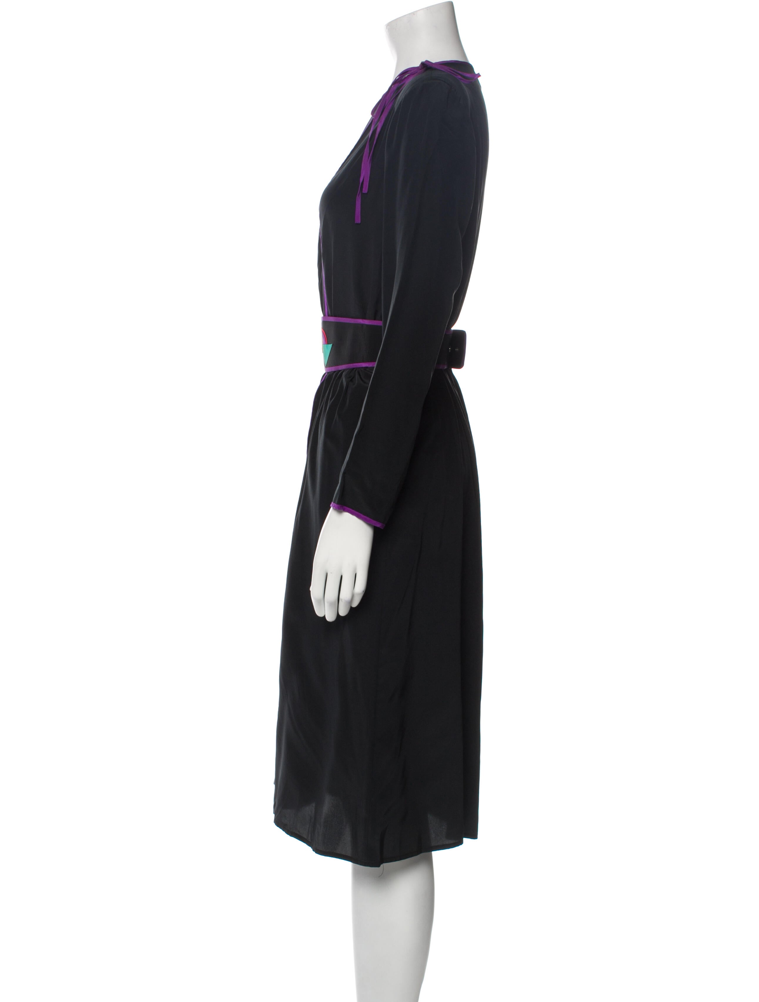Oleg Cassini Vintage Midi Length Dress