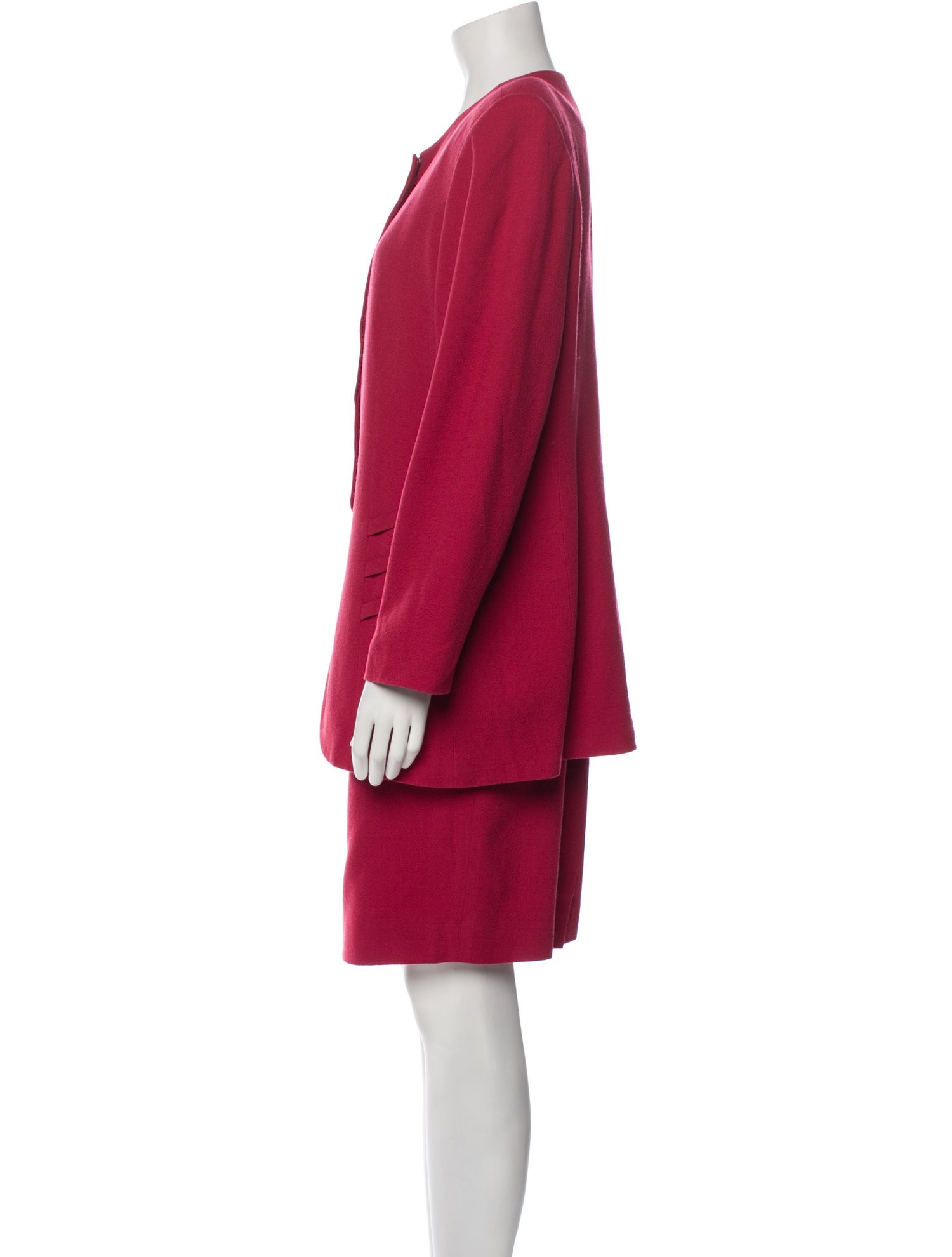 Oleg Cassini Vintage Wool Skirt Suit