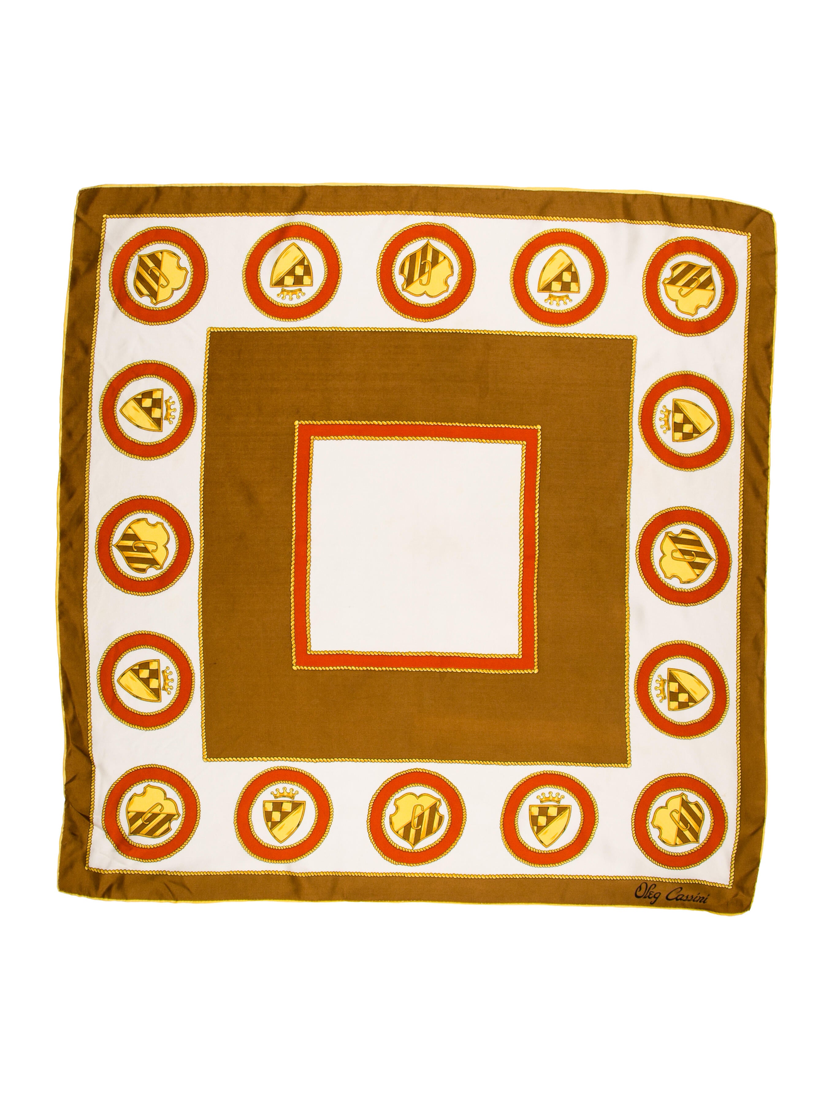 Oleg Cassini Printed Scarf