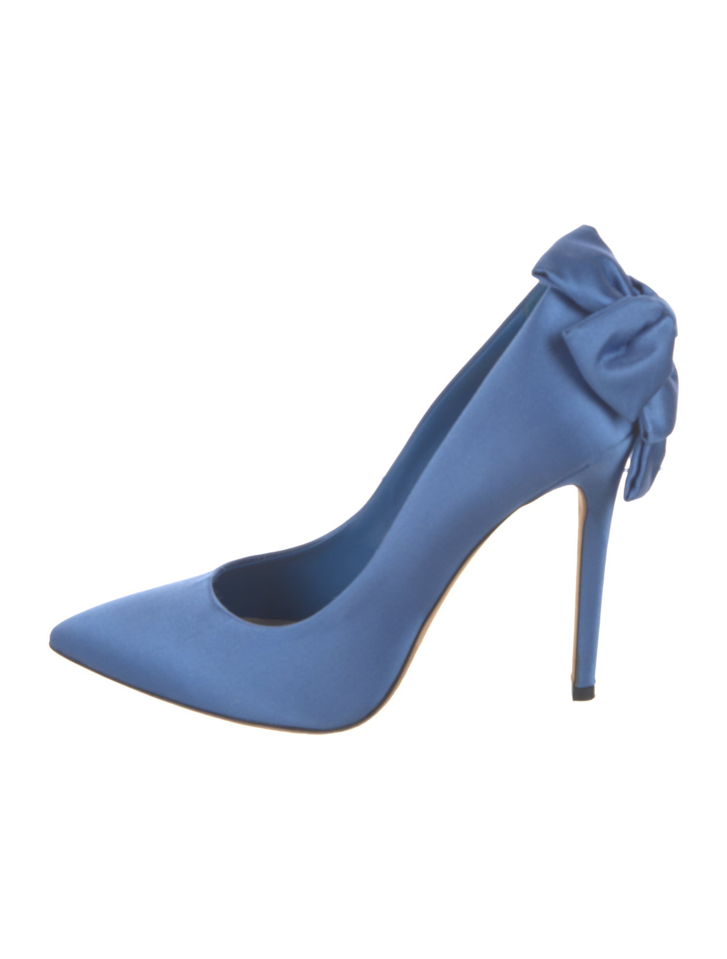 Olgana Paris Satin Pumps