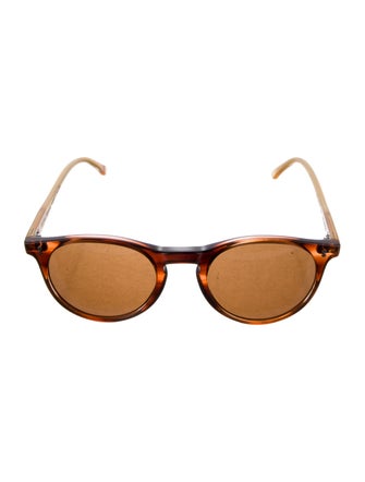 Oliver Spencer Wayfarer Mirrored Sunglasses