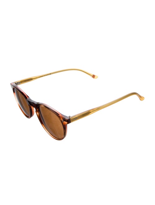 Oliver Spencer Wayfarer Mirrored Sunglasses