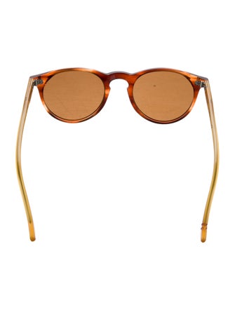 Oliver Spencer Wayfarer Mirrored Sunglasses