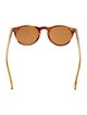 Oliver Spencer Wayfarer Mirrored Sunglasses